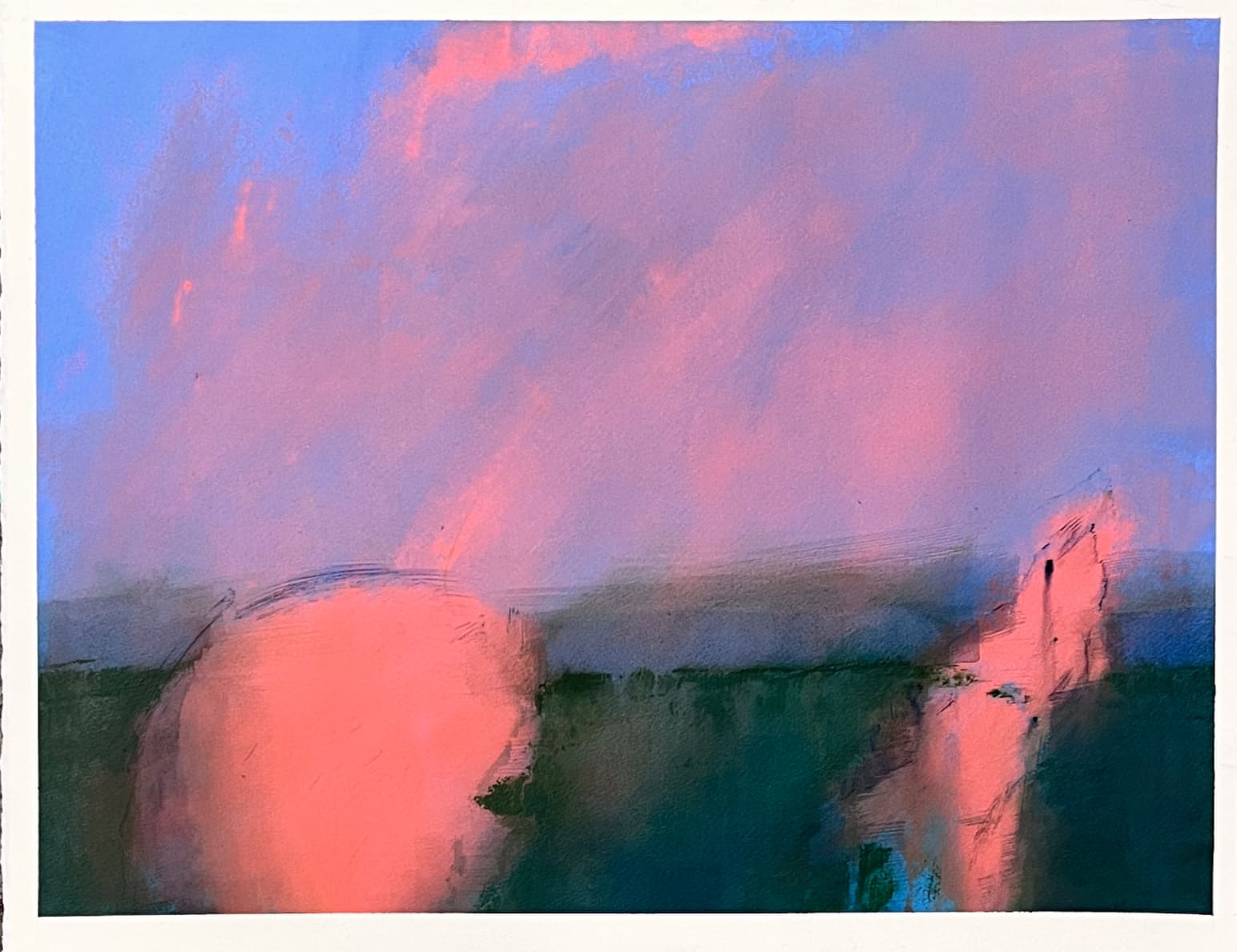 Etude de bord de route 48x38